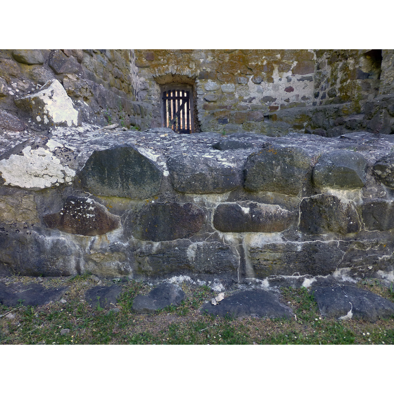 ruins of the 12thC defensive tower [försvarstorn]