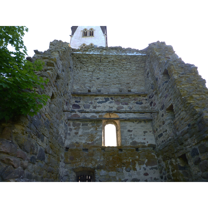 ruins of the 12thC defensive tower [försvarstorn]