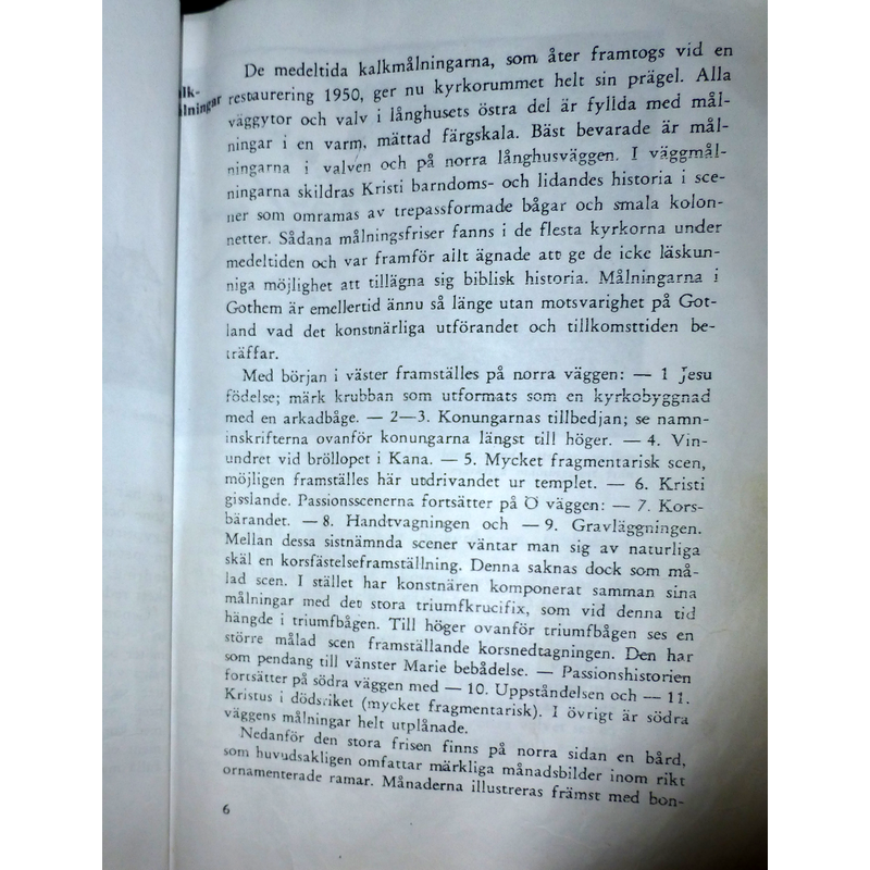Gothem church write-up by Erland Lagerlöf
