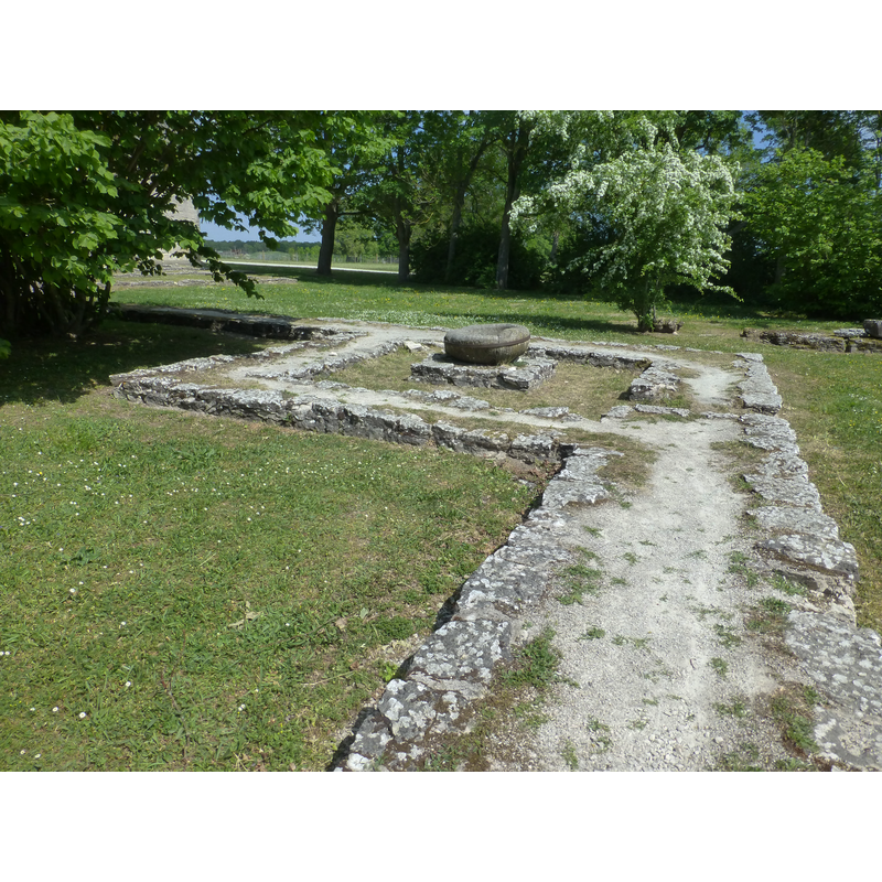 the hemispheric stone vessel in the abbey grounds