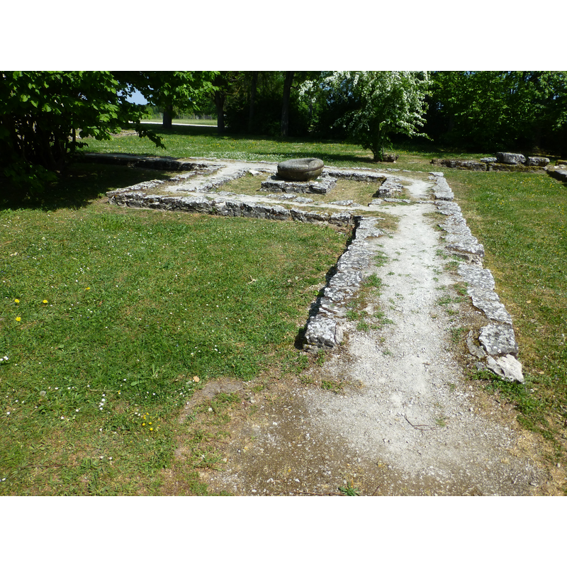 the hemispheric stone vessel in the abbey grounds