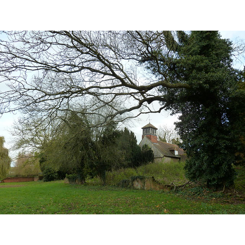Source caption: "A mid afternoon visit to All Saints, Stratfield Turgis (E). Now sadly derelict".