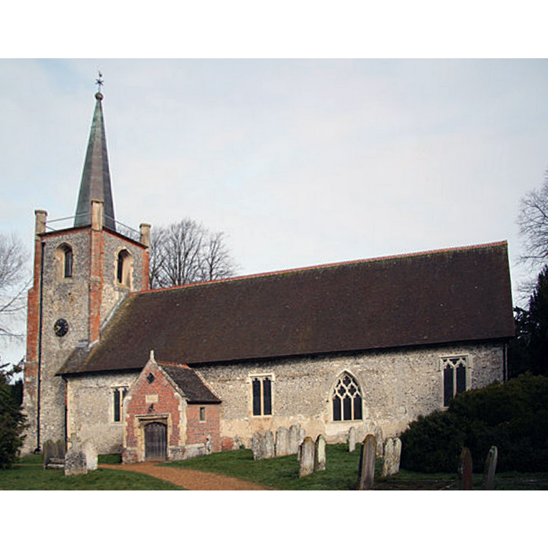 Source caption: "St.Andrew's church A Norman nave, Early English chancel and something from just about every period thereafter".