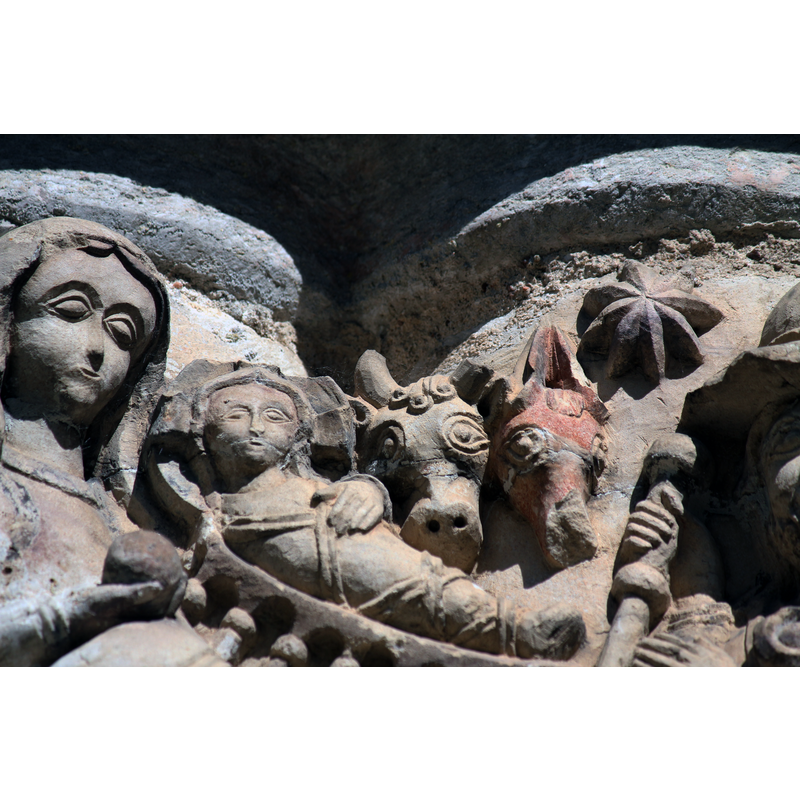 Nativity; detail