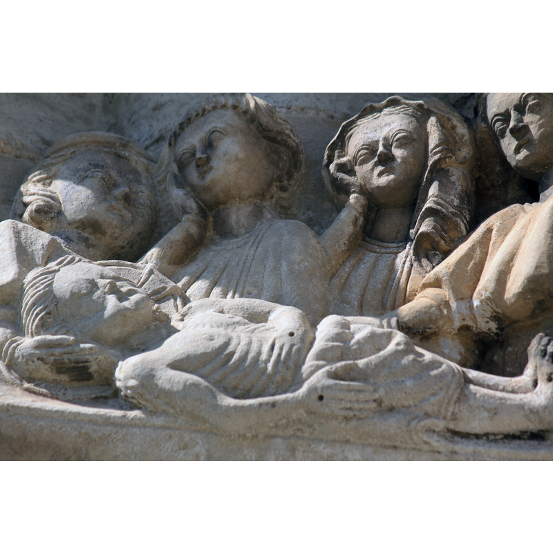 Three Maries at the Tomb [detail]