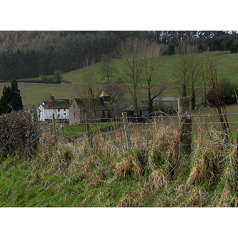 Source caption: "Chapel Farm and Yatton Chapel Tucked into a hollow North of Yatton Wood."