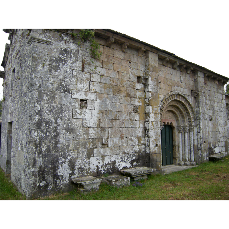 Source caption: "Muro sur de la nave."