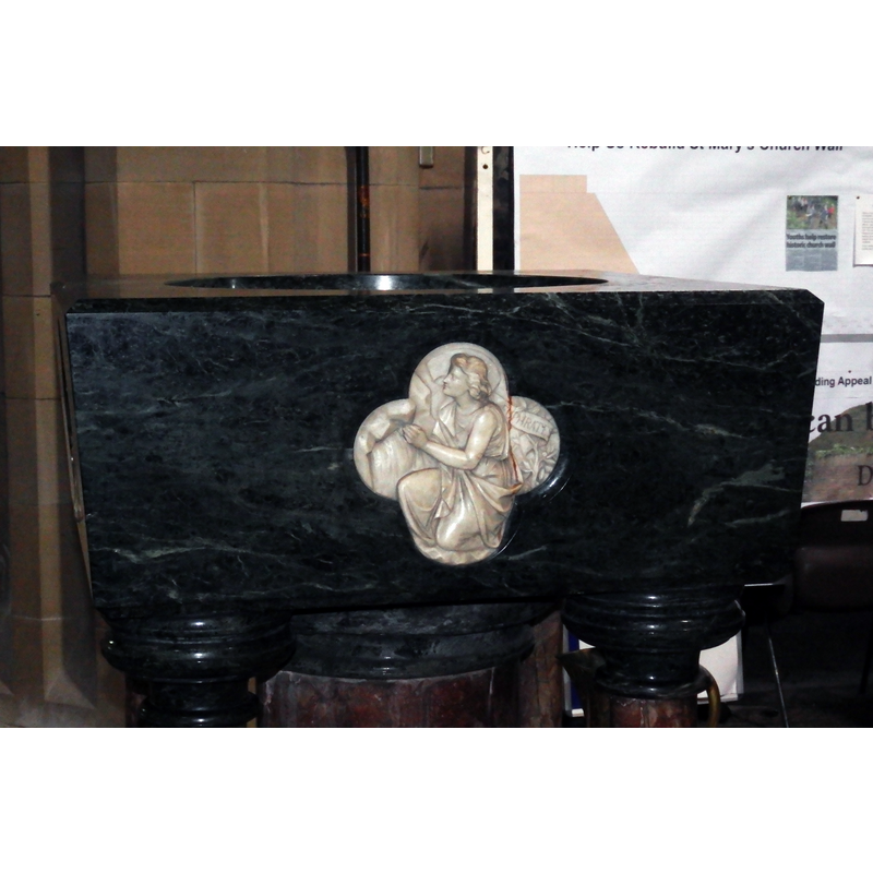 the late-19thC font
