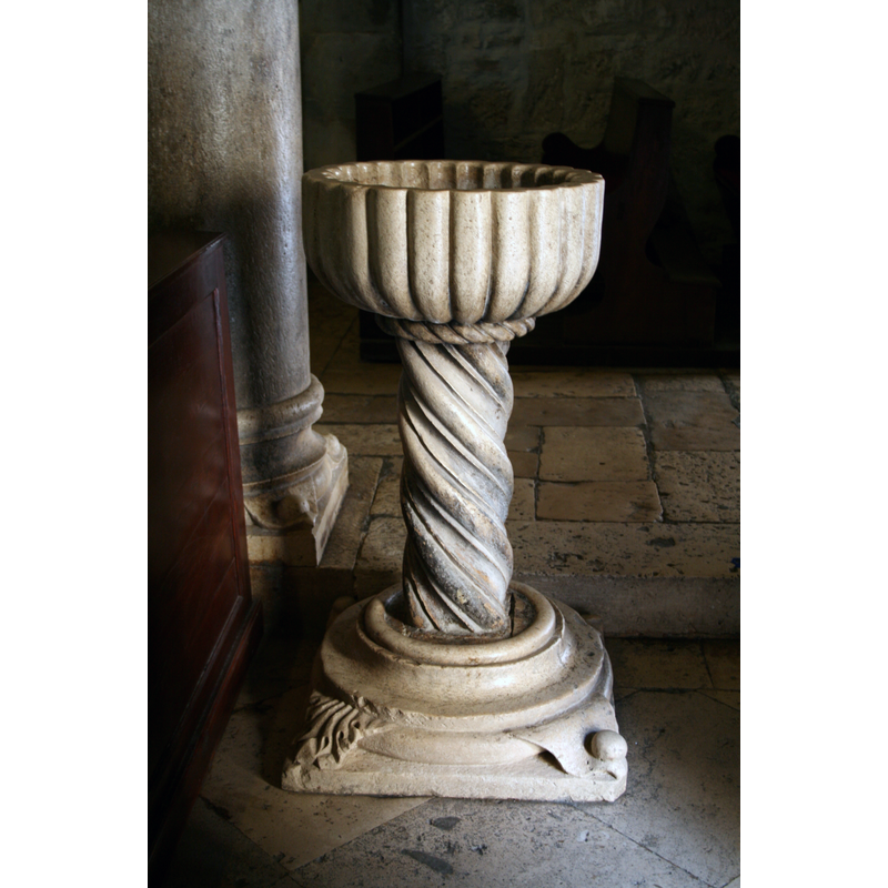 the composite (?) stoup