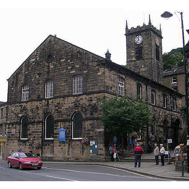 the modern church; the late-medieval building was destroyed by a flood