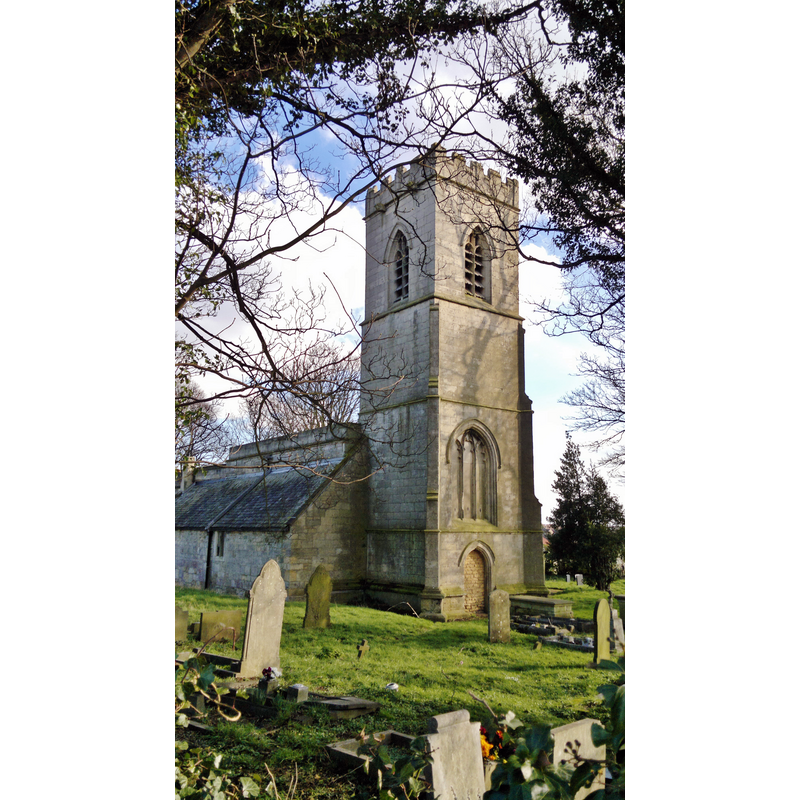 Source caption: "St John's Church, Laughton-en-le-Morthen or Throapham. This church is often dismissed with a description like "there is another church in Laughton-en-le-Morthen". That's hardly surpring with it's neighbour so close by on the top of the hill, All Saints. However, St John's is really in Throapham, or it was originally, probably when there must have been a larger village about here."