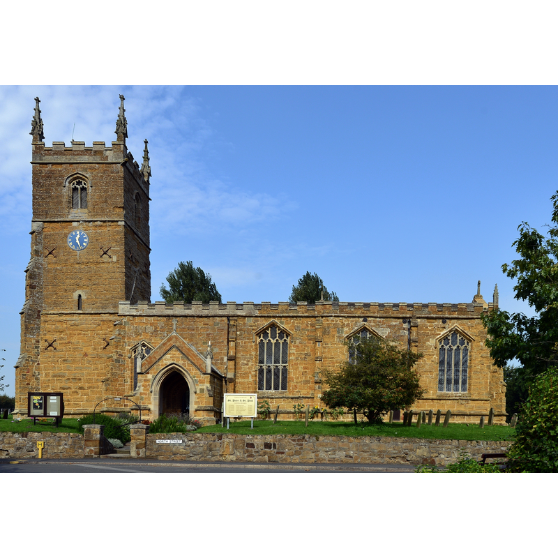 Source caption: "Middle Rasen: St. Peter's Church".