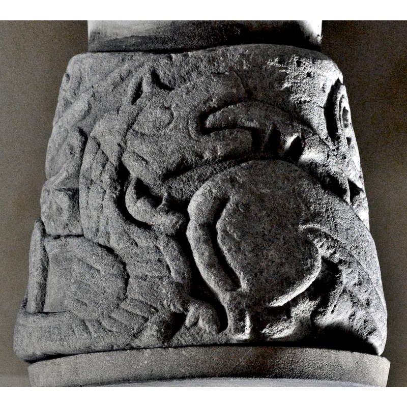 part of a zoomachia scene [NB: the image has been rotated 180 degrees]