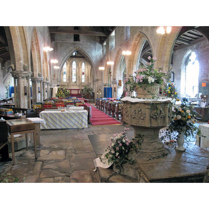 Source caption: "Pictured during the annual South Holland Church Flower Festivals."