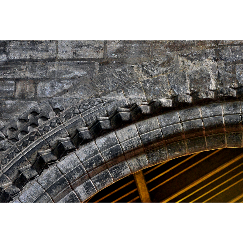 Source caption: "Whaplode, St. Mary's Church: Norman chancel arch showing damage probably caused by the installation of a rood loft and screen".