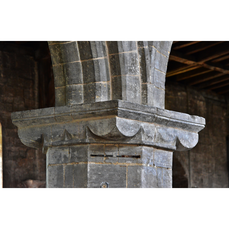 Source caption: "Whaplode, St. Mary's Church: Norman cushion capital".