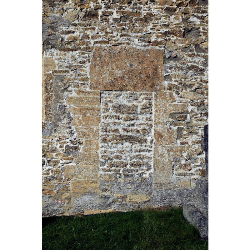 Source caption: "Syde Church (St. Mary the Virgin), Gloucestershire [...] Pictured is the Saxon south doorway with a very heavy lintel, blocked up in the 14th Century."
