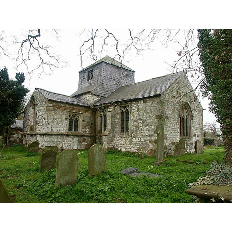 Source caption: "St Bartholomew, Covenham St Bartholomew. Viewed from Birkett's Lane."