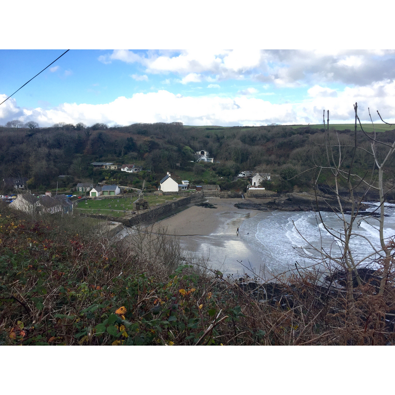 the frontline location of the church on the present breakwater obviates its exposure in the bay; the Royal Charter Storm of October 1859 badly damaged the church and it was abandoned thereafter