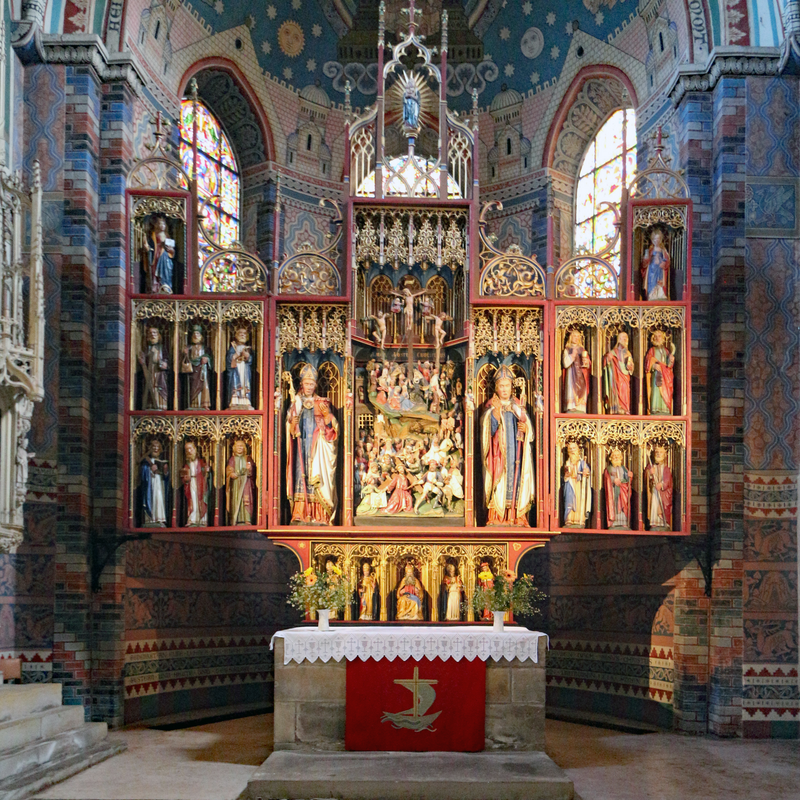 Late-Gothic retable of ca. 1510?