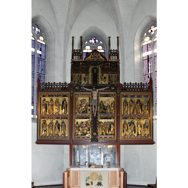 the 1524 retable by Bartold Kastrop and Heinrich Heisen