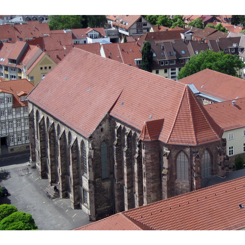 the former Paulinerkirche, now part of the library system of the GAU [Georg-August-Universität Göttingen]