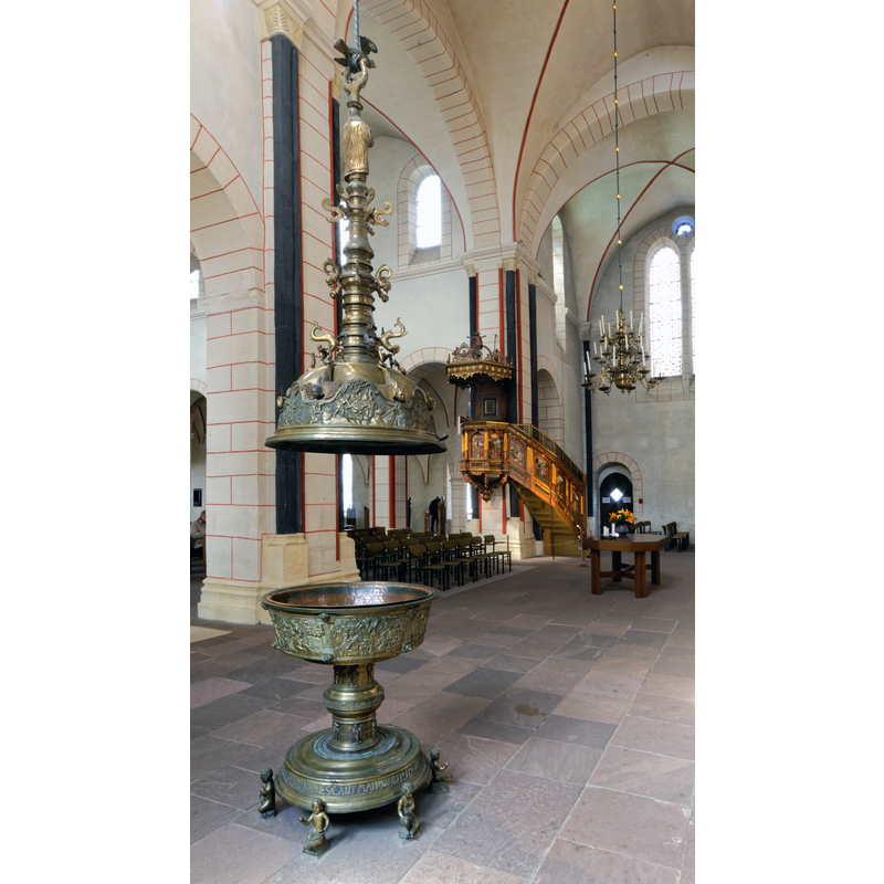 Source caption: "Die Renaissance-Kanzel in der Marktkirche Goslar."