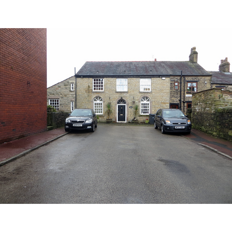 Source caption: "The Old Chapel, Horwich. At the end of Chapel Street, the house was once a chapel."