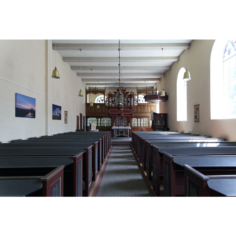 the top of the font is discernible at the far [east] end, left [north] side