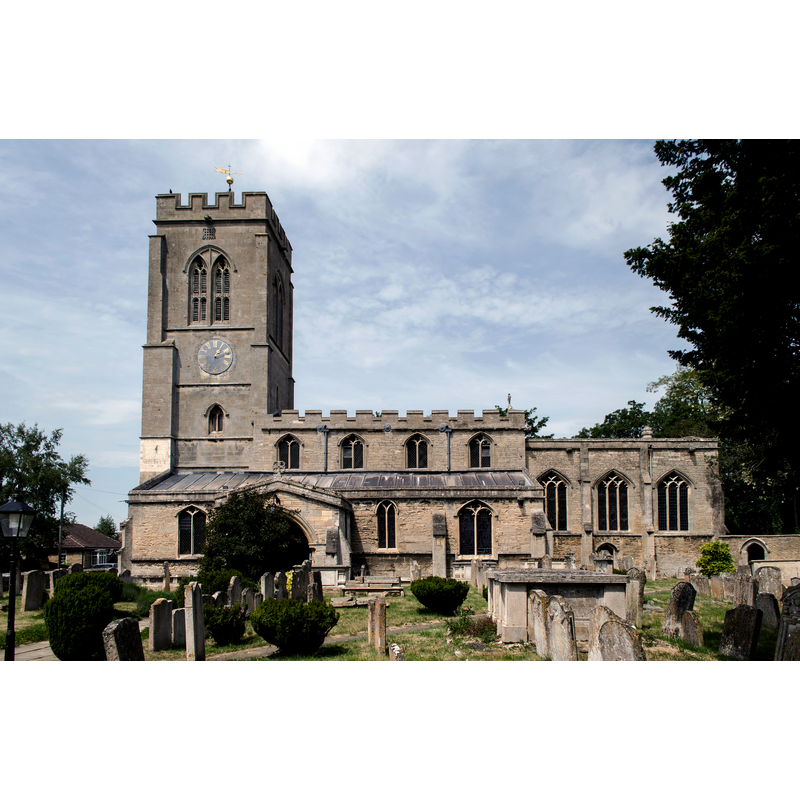 Source caption: "The site probably had a church in Anglo-Saxon times as remains of masonry were found in the grounds.The church dates from the late 12th century onwards, and was restored in 1875"