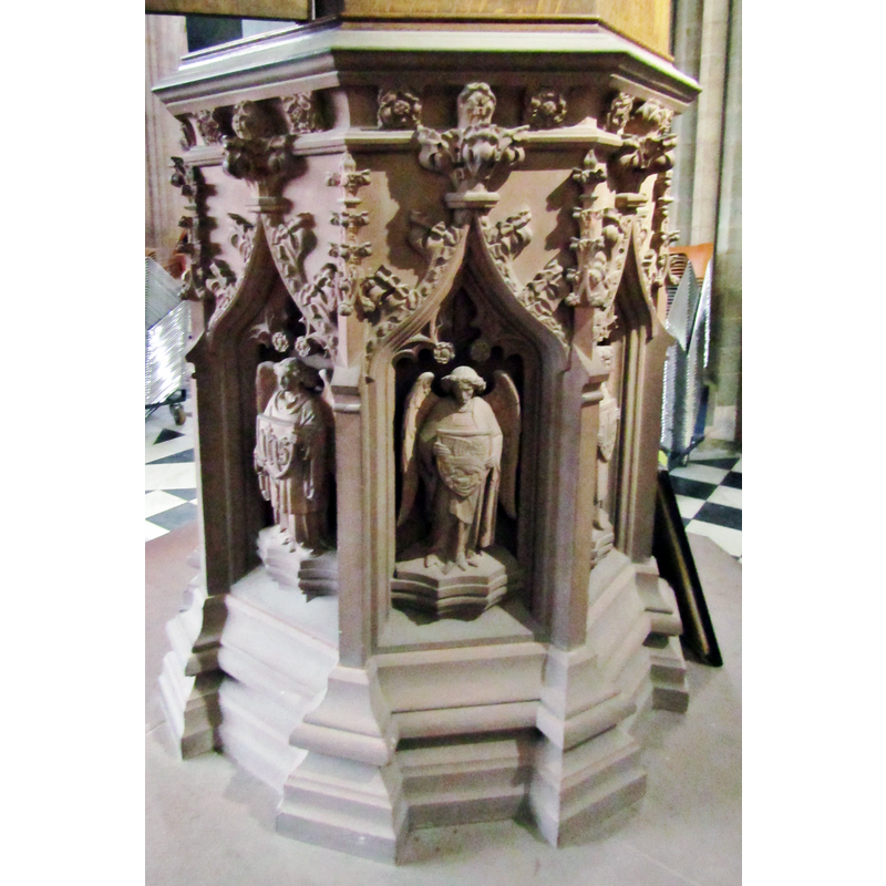 the modern font by G.F. Bodley, 1891