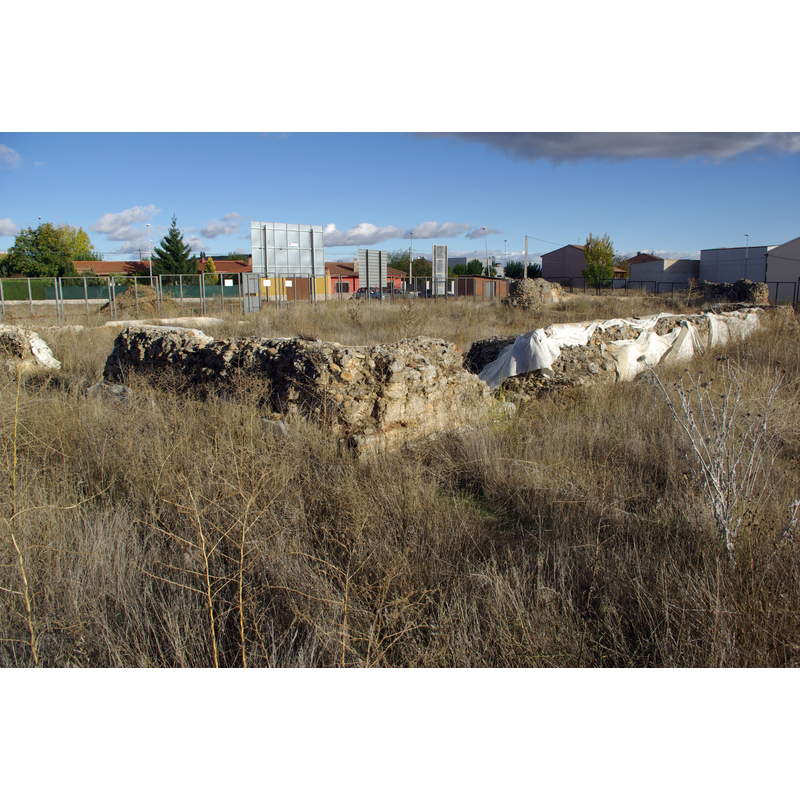 the ruins of the basilica