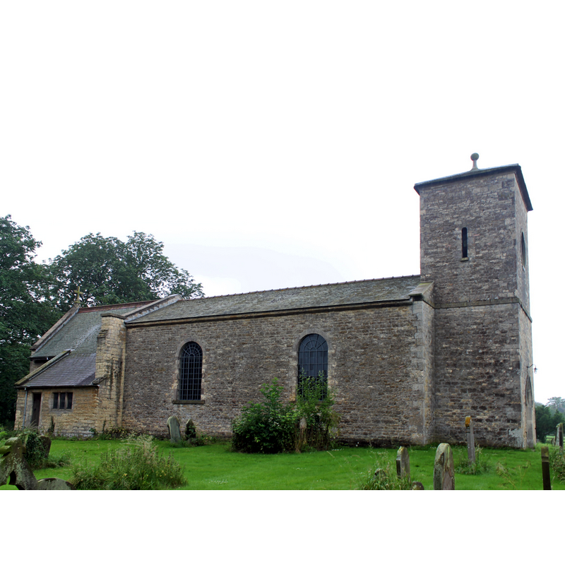 Source caption: "St Andrew's Church, Willoughton [...] The only medieval features that remain of this church are the chancel and the remains of the perpendicular two-light south window in the chancel.  In 1146 Empress Maud, daughter of Henry I and mother of Henry II gave the church to the Abbey of St Nicholas of Angers. The moiety of the church was passed to the Knights Templar by Simon de Clancy in 1212. [...] between December 1793 and 18th January 1794, it was pulled down with the chancel being the only part of the original church to be retained during rebuilding."
