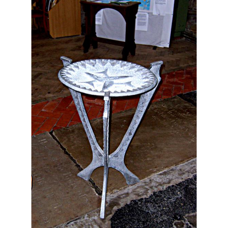 the modern font in use in this church