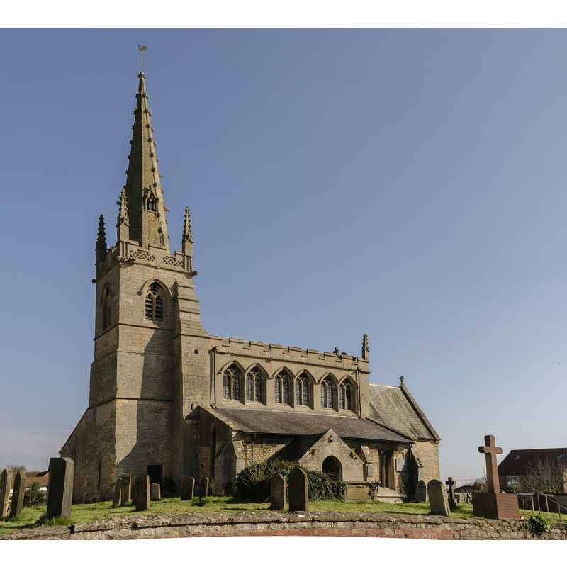 Source caption: "The church is thought to date to the 11th century onwards. The south-east quoin of the nave demonstrates 11th century long-and-short work, while the south doorway is Norman. The long-and-short quoins may indicate that this was a church of some status by the early eleventh century, with potential minster status. The lower stages of the tower, the north and south aisles (both having three bays) and the chancel are of Early English date. The bell-openings in the tower, the windows of the north aisle and the east window of the south aisle are Decorated, while the clerestory and tower-top are Perpendicular. The church was restored by Charles Kirk in 1881, when the chancel was rebuilt.."