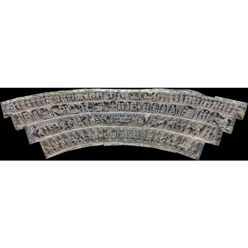 Source caption: "Photographic development of the Santo Domingo of Soria façade´s archivolts."