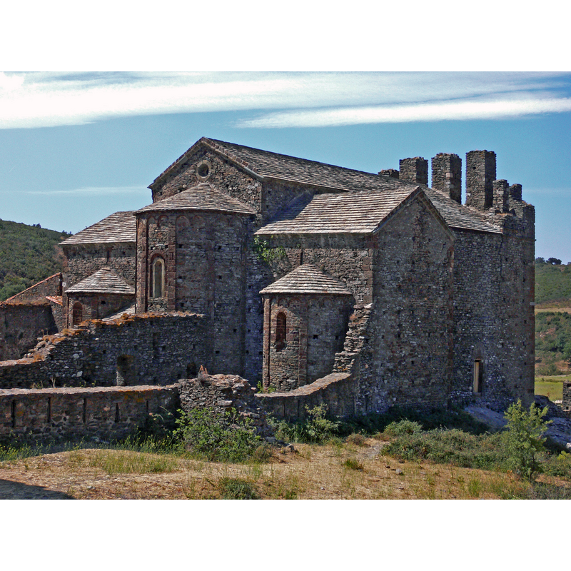 view of the monastic church