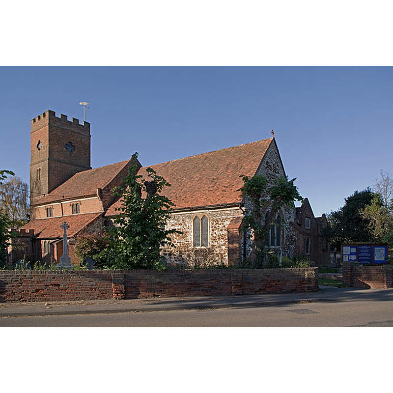 Source caption: "Originally dating from the 12th century, it had additions in the 13th, 14th and 16th centuries, with the tower raised in the 18th century. It was restored in the 19th and 20th century".