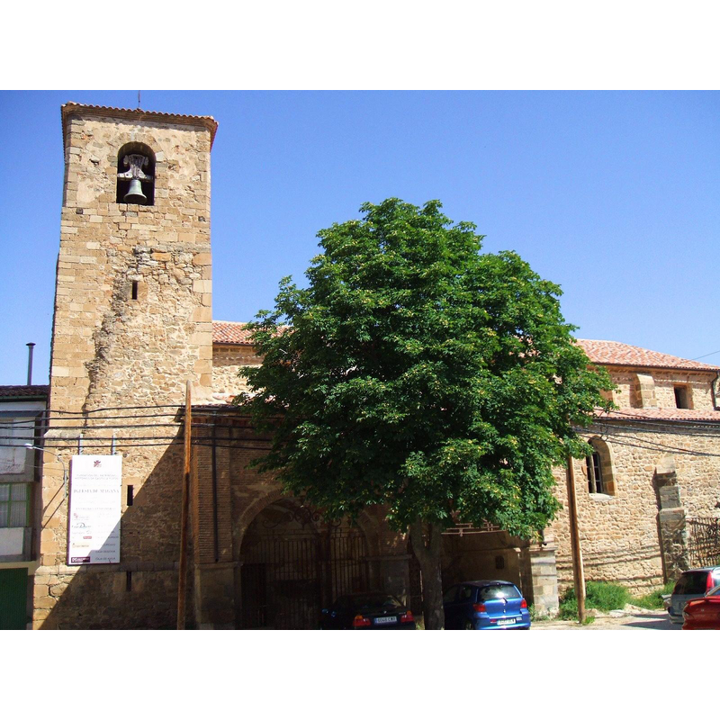 Iglesia de la Virgen de Magaña, the church from which the font now at Nuestra Señora de los Milagros originated