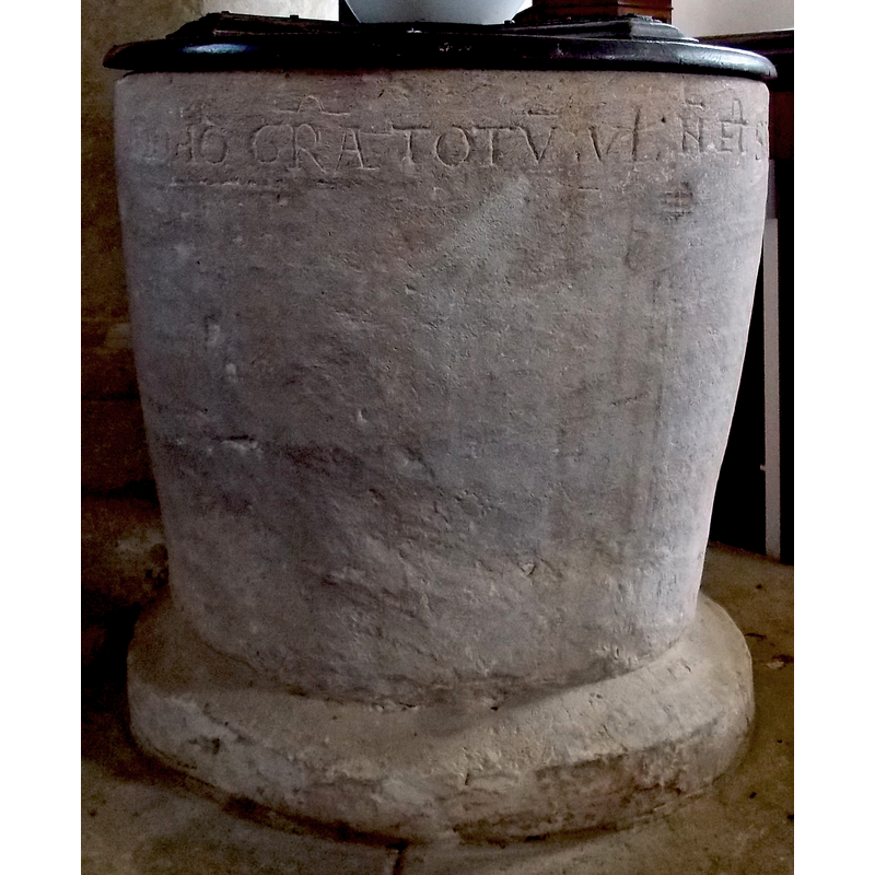 [cf. Font notes and Inscription]