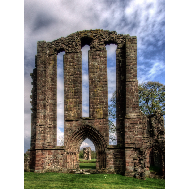 ruins of the Abbey of the Vale of St. Mary at Croxden