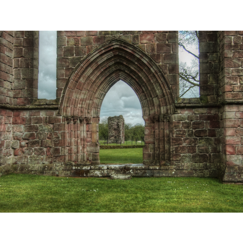 ruins of the Abbey of the Vale of St. Mary at Croxden