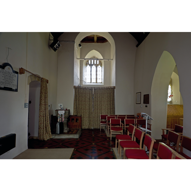 showing the font in the southwest corner
