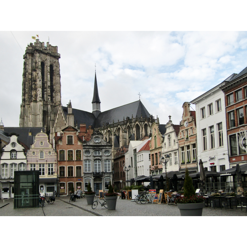 the church behind De Grote Markt, Mechelen
