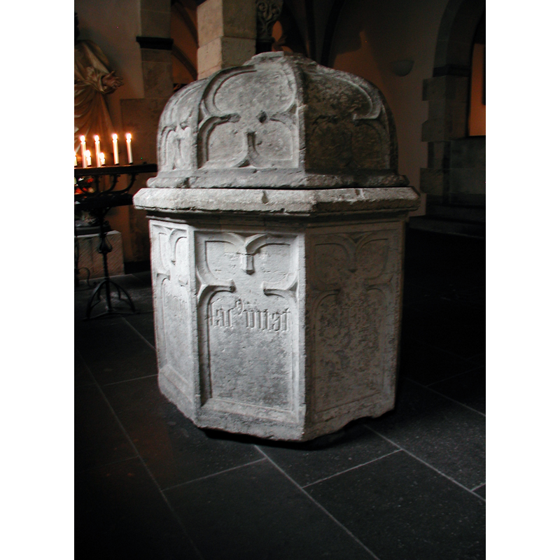 "Blutbrunnen": the old font; or, is it? a reliquary?