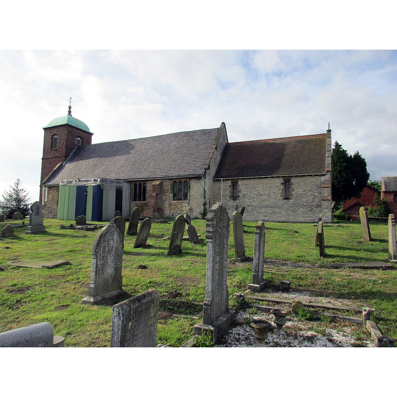 Source caption: "St. Helen's church, Barmby on the Marsh. Disused since 2007."