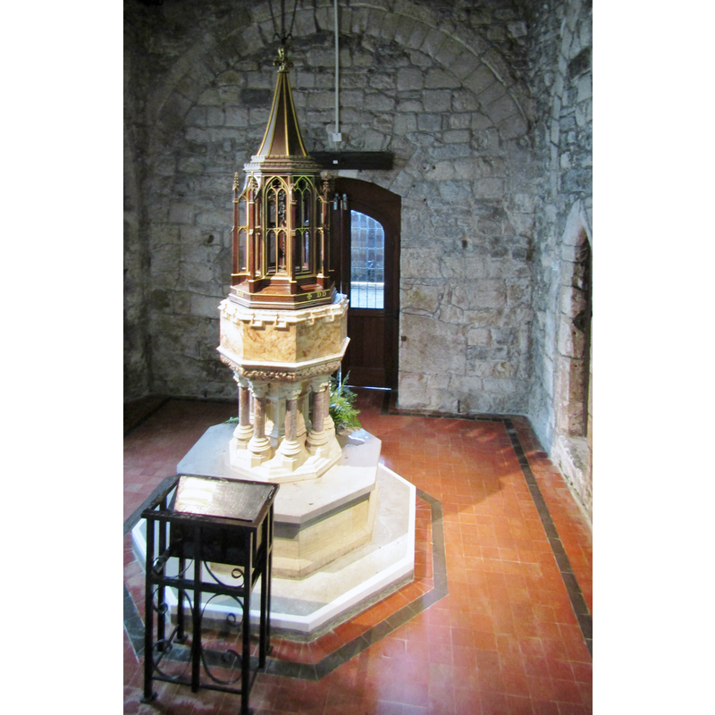 Victorian font and cover