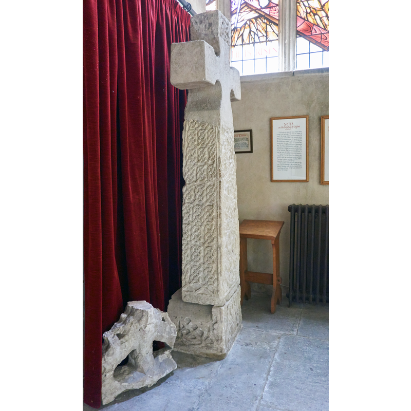 restored 10thC Anglo-Saxon / Saxon cross