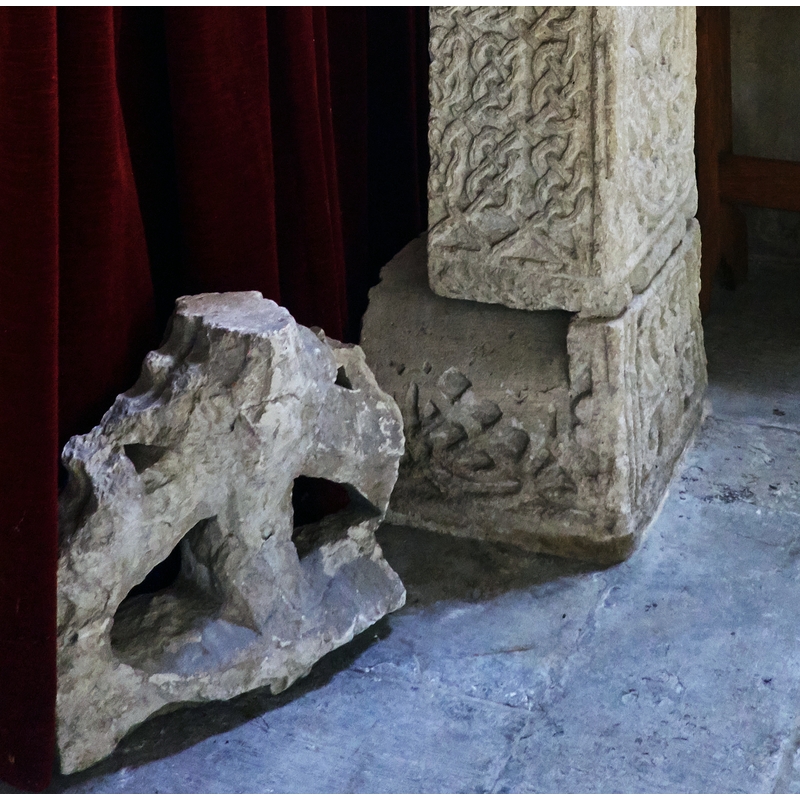 restored 10thC Anglo-Saxon / Saxon cross