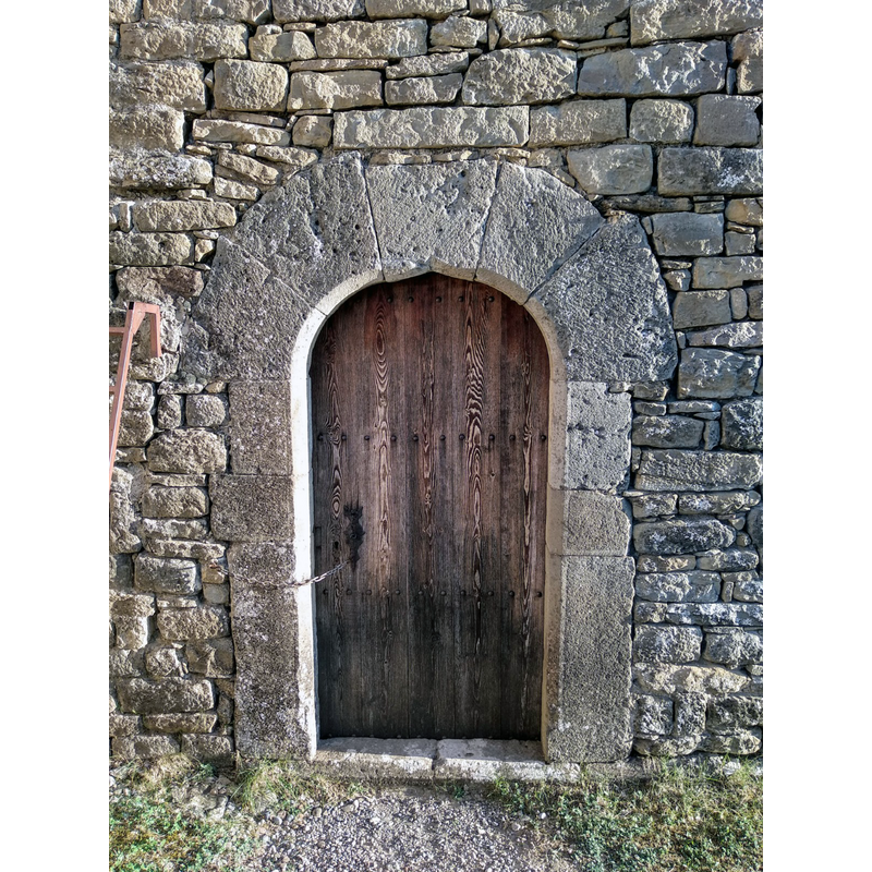 the entranceway into the church